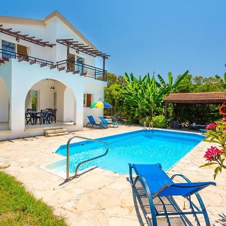 Sun Beach Villa Thio Polis Exterior foto