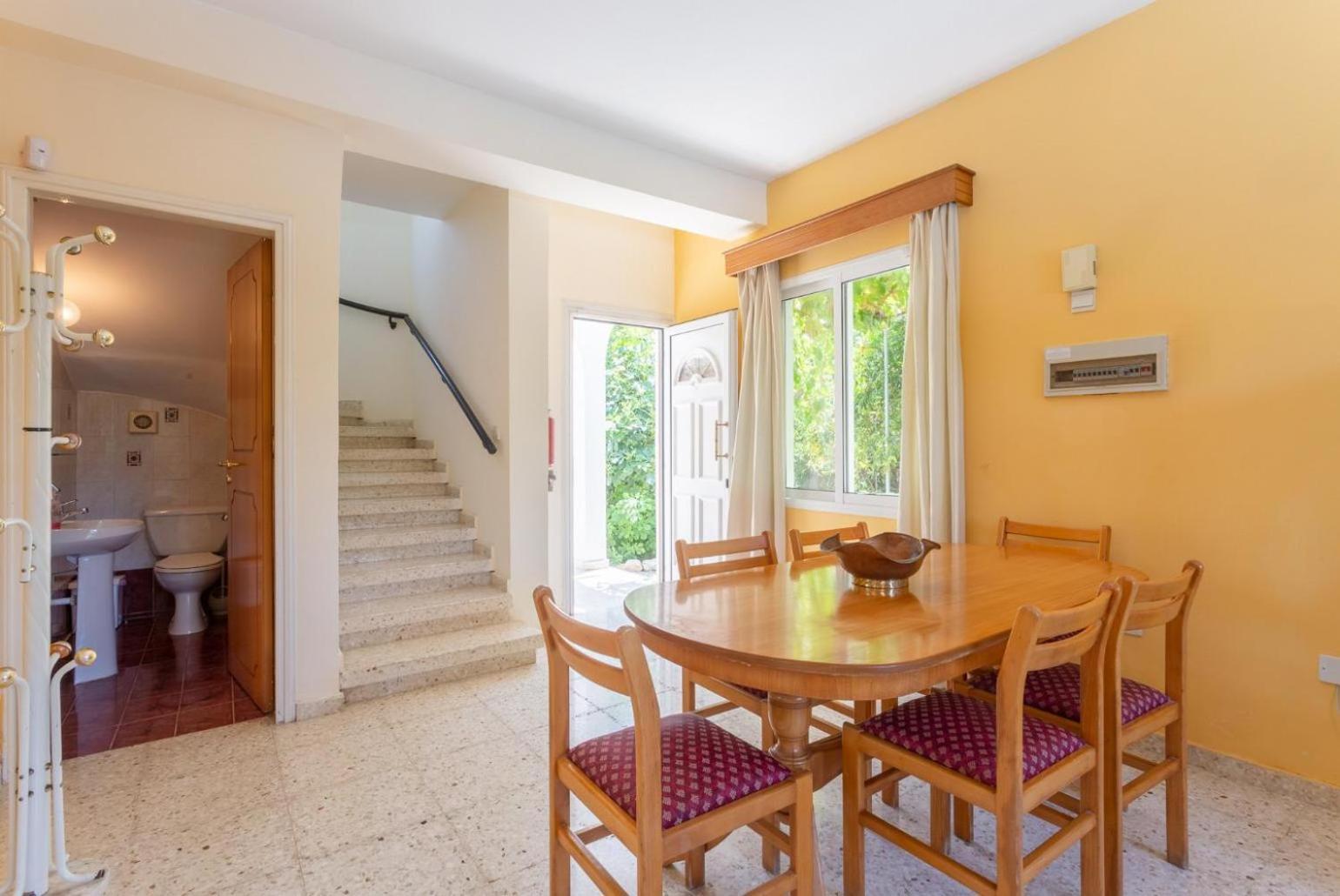 Sun Beach Villa Thio Polis Exterior foto